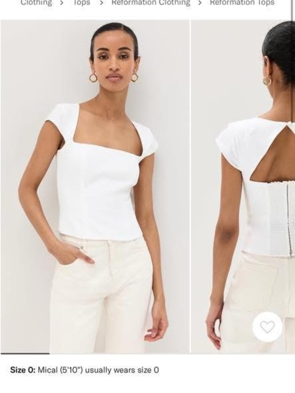 Reformation top
